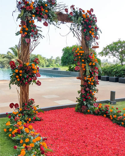 Gate / Entrance — Wedding decor — Alila Diwa Goa